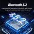 Small Invisible in-Ear Wireless Earbud - Mini Bluetooth Earpiece with Mic, Tiny Headset, Smallest Single Headphones