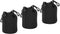 PATIKIL Camera Lens Bag, 3 Pcs Drawstring Lens Pouch (3.5" ID x 5.5" H) with Thick Protective Neoprene, Lens Case for