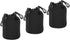 PATIKIL Camera Lens Bag, 3 Pcs Drawstring Lens Pouch (3.5" ID x 5.5" H) with Thick Protective Neoprene, Lens Case for