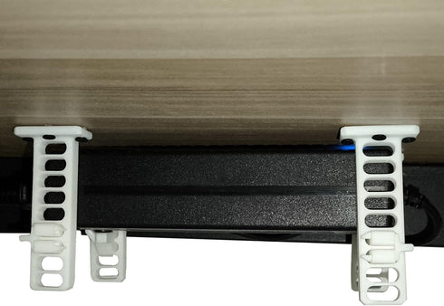 LekWinGi Universal Under Desk Mount for Power Brick Holder Docking Station Mount Power