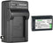 Kastar 1-Pack Battery and AC Wall Charger Replacement for Sony DCR-SR62, DCR-SR65, DCR-SR77,