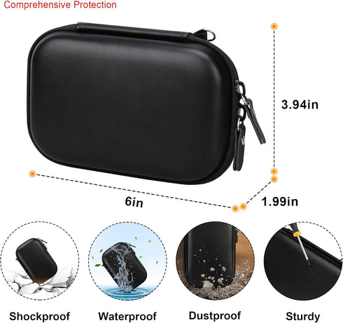 Elonbo Camera Carrying Case for Kodak Printomatic Digital Instant Print Camera, Portable Bluetooth Photo Printer