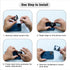 Xfilm Bling Diamond Camera Lens Protector for iPhone 13 Pro/Max, Scratch Proof HD Clear Tempered Glass, Case Friendly