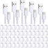 Kanayu 50 Pcs Micro USB Cable Bulk, 3.3 Ft Fast Charging Cable, Compatible with Samsung Galaxy S7, S6 Edge, Kindle, PS4