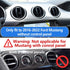 LUNQIN Car Phone Holder for 2015-2023 Ford Mustang, Auto Accessories Navigation Bracket, Mobile Cell Phone Mount