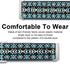 ID208 Plus Smart Watch Band, Lamshaw Stretch Nylon Adjustable Replacement Strap for Men & Women Compatible with Quican