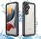 Galaxy S23 FE Case, Ultimate Waterproof & Shockproof Protection, Full Coverage with Screen Protector, Slim Design Black