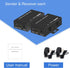 Cat5e/6/7 1080p 196ft 3D HDMI Extender Over Ethernet Up to HDMI Balun Sender Transmitter Receiver Support EDID and POC