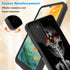 Samsung Galaxy A03s Phone Case with Screen Protector, Skull Finger, Heavy Duty Rugged Non-slip Shockproof Cover