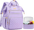 Lunch Backpack, 15.6 inch Laptop Backpack with Insulated Lunch Bag, Backpack Cooler
