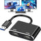 AKWOR USB to HDMI Adapter for 2 Monitors, USB 3.0 to Dual HDMI