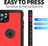 BEASTEK Waterproof Case for Apple iPhone 11 Pro Max, NRE Series Shockproof Underwater IP68 Case with Screen Protector