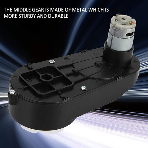 RS 390 6V/12V Electric Motor for Children's Car Toy, 12000-20000RPM (6V 18000 rpm)