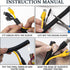 Flame Retardant Wire Loom, High Temperature Cable Conduit, Split Wire Loom Tubing for Automotive Marine Electrical Wires