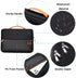Electronics Travel Organizer Bag, Double Layer Waterproof Storage for Charger, Phone, Power Bank, Tablet