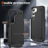 Asuwish Samsung Galaxy S23 5G Phone Case, Dual Layer Rugged Hybrid Protective Cover with Tempered Glass Screen