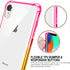 Salawat Clear Slim iPhone Xr Case, Anti Scratch TPU Bumper Shockproof Protective Case (Pink Gold) 6.1inch