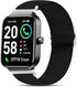 Lamshaw 19mm Stretch Elastics Nylon Adjustable Replacement Strap Accessories Compatible for Fitpolo IDW15 Smartwatch