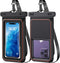 Floating Waterproof Phone Pouch/Case, IP68 Dry Bag for iPhone 15 Pro Max, Samsung Galaxy S24, Phones Under 6.9 in, 1