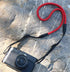 Quick Release Camera Neck Strap, Adjustable Shoulder Belt for Mirrorless Digital Cameras, 30-53inch Red