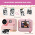 Mafiti Kids Camera Instant Print, 48MP Digital Selfie 1080P Video Camera with 32G TF Card for Girls Boys