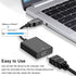 USB to HDMI Adapter with 6FT HDMI Cable, USB 3.0 to HDMI Full 1080P Video Audio Converter for PC