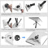 CAMWAY 1/4"-20 3/8"-16 Star-Link Mini Tripod Adapter - Aluminum Alloy Tripod Adapter and Threads, Star-Link Mini