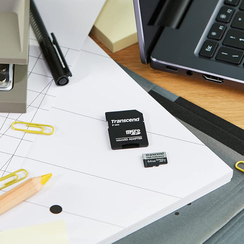 Transcend TS64GUSD350V 64GB UHS-I U1 Micro SD Memory Card