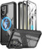 Poetic Guardian Case for Samsung Galaxy S24+ Plus 6.7", Full Body Shockproof Rugged Clear Cover with Camera Stand