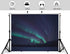 KeyWork 10x7ft Green Aurora Borealis Backdrop Starry Winter Night Scenery Photography Background for Northern Lights
