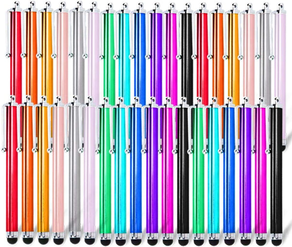 Briout 36 Pack Stylus Pens for Touch Screens, High Precision Capacitive Stylus Compatible with All Universal Touch