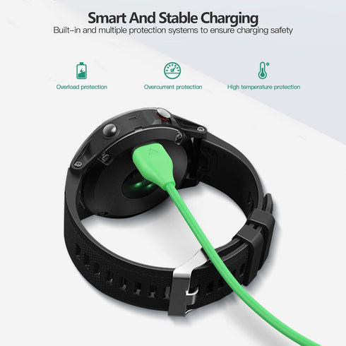AWINNER Charger for Garmin Watch, USB C - 1 Pack