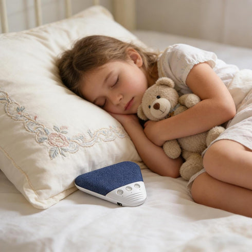 Generic Under Pillow Speaker, Sleep Speaker Under Pillow, White Noise Machine for Sleeping, Portable Device with Timer