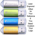 USB Flash Drives 2.0 Metal Key Pack of 5 Colors (512MB, Smaller Than 1GB, Blank)