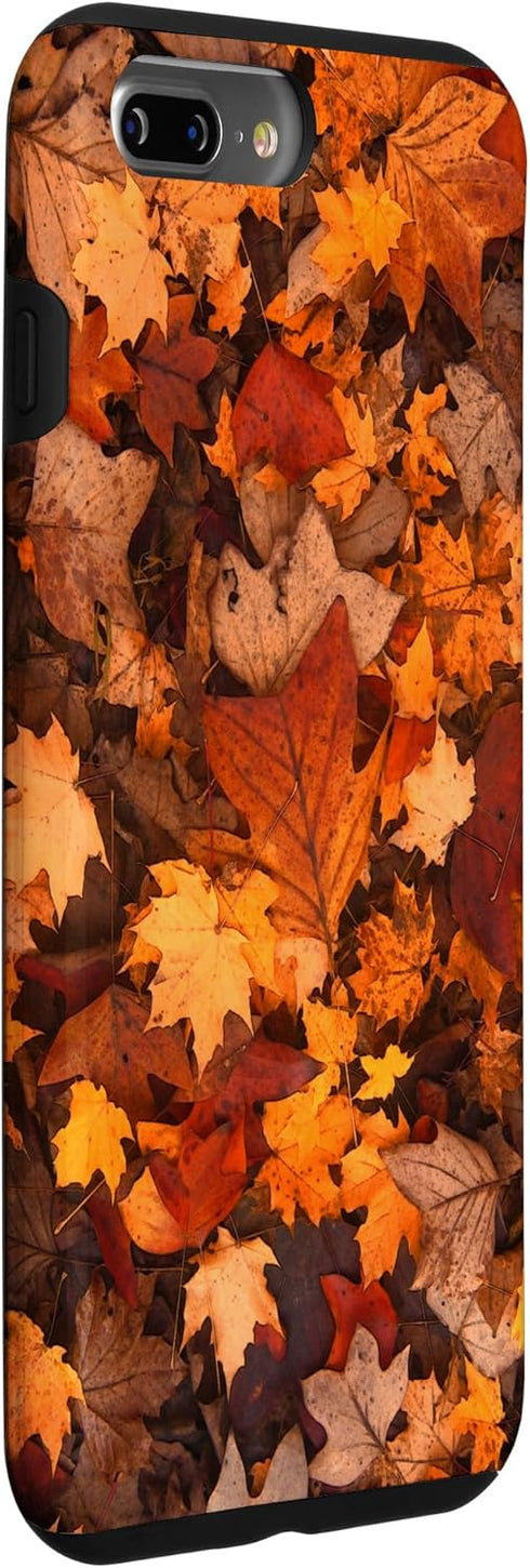iPhone 7 Plus/8 Plus Autumn Season Happy Fall Leaves Thanksgiving Cell Phone Case
