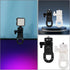Fibraze 2 Pack 1/4 Webcam Monitor Mount Monitor Camera Mount with Screw Ring Camera Clip Webcam Stand Mounts for Tripod