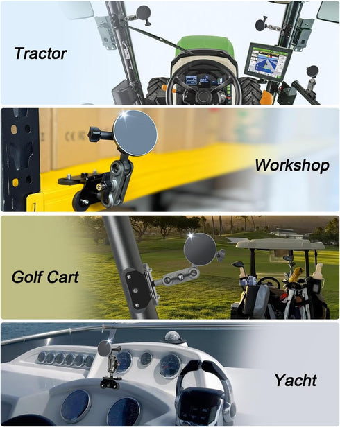 Guyefofo Tractor Magnetic Phone Mount, Aluminum Alloy Heavy Duty Magnetic Phone Holder