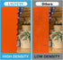 LYLYCTY 5X7 Orange Backdrop for Photoshoot, Professional Photo Backdrop Background Curtain for Product