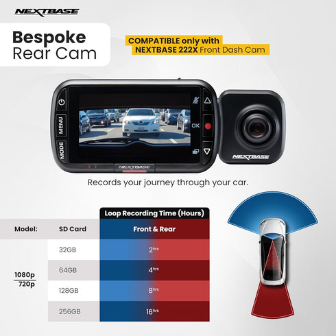 Nextbase 64GB U3 Micro SD Memory Card with Adapter: Compatible with Nextbase in-Car Dash Cams Series 1 and 2