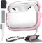 Valkit Compatible Airpods Pro 2nd/1st Generation Case, Clear Cover with Lock & Cleaner Kit for Airpods Pro