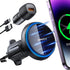 APPS2Car Wireless Car Charger with 15W Fast Charging for Magsafe Car Vent Mount, Compatible with iPhone 15/14/Magsafe