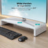 Klearlook Monitor Stand Riser, Foldable Height Adjustable Computer Stand with Storage Drawer & Tablet Phone Stand