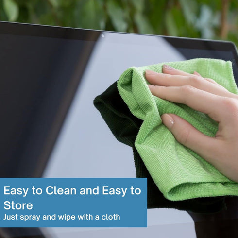 Screen Cleaner Spray Bottle with Microfiber Cloth for Electronics (1.70 Ounces), Ideal for Laptops, Phones, Tablets