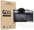 AKWOX (Pack of 3) Tempered Glass Screen Protector for Fujifilm X-T3, 9H Anti-scratch Optical Cover