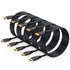 4K HDMI Cable 6FT 5-Pack, High Speed HDMI to HDMI Cable 6