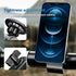 EFEALL Magnetic Phone Holder, Strong Magnet Stroller Phone Mount with Two Metal Rings, for Indoor Gym Equipment(