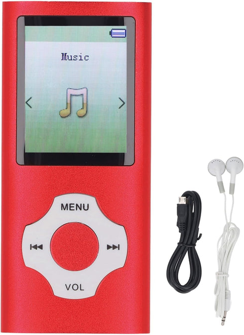 Heayzoki MP3 MP4 5.0, 128GB Player with Bluetooth Portable HiFi Lossless Sound Music Player with Speaker, Video Music