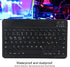 PUSOKEI German Layout 10Inch USB Computer Keyboard for Laptops and PCs (Black)