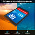 INDMEM SD Card 4GB, 8 Packs Class 4 Flash Memory Card, MLC Standard Secure Digital Cards for Camera