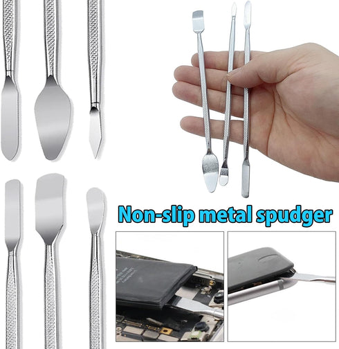 19 in 1 Electronics Repair Tool Kit, Spudger Pry Opening Tool Screwdriver Set for iPhone, Laptop, iPad, Cell Phone,